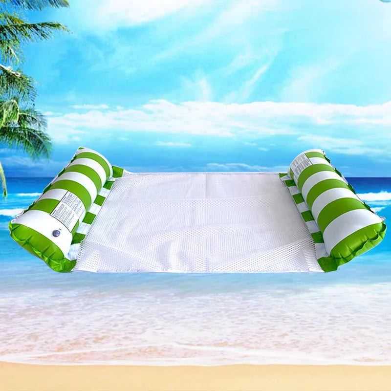 Premium Striped Swimming Pool Loungers - Durable Sunbathing Mattresses, Perfect for Pool Parties & Beach Adventures