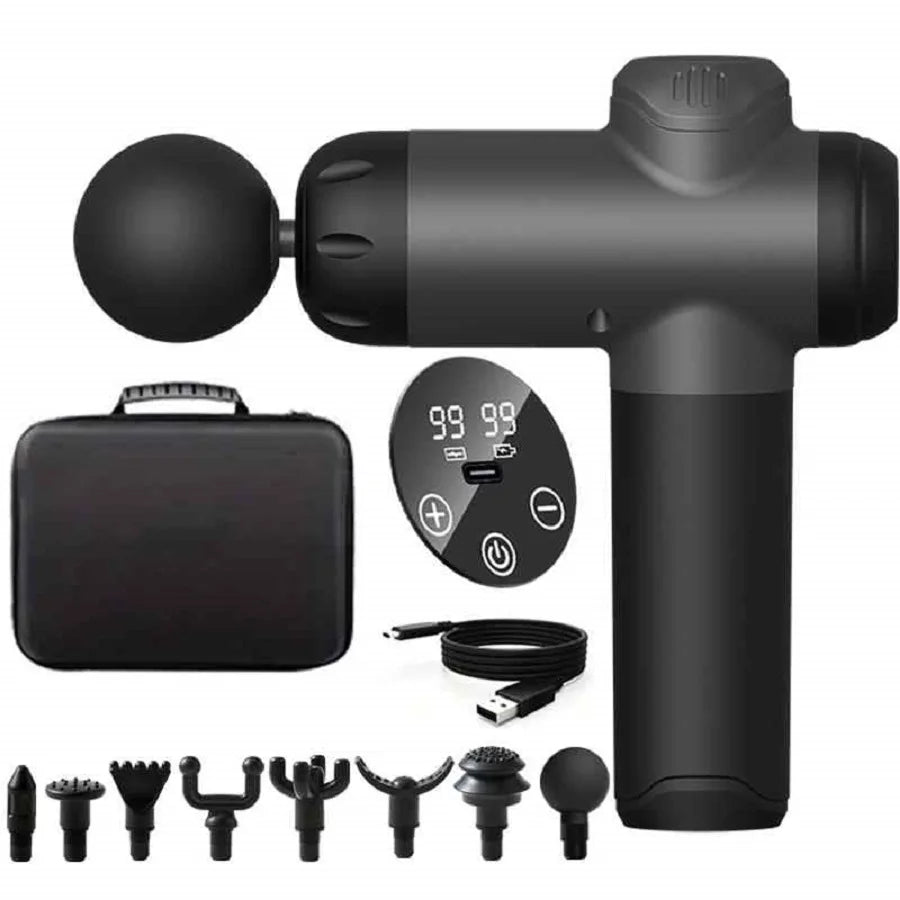 Massage Gun Fascia Deep Muscle Relax Body Neck Massager