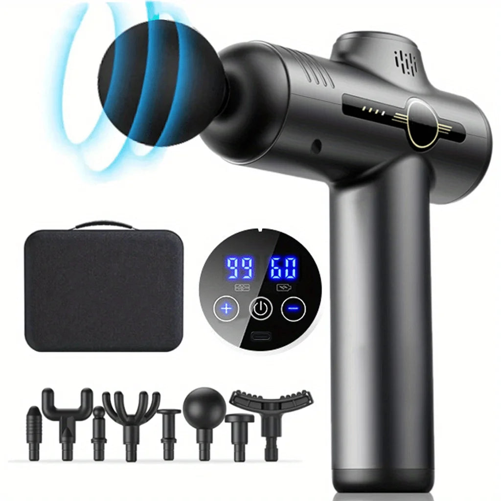 Massage Gun Fascia Deep Muscle Relax Body Neck Massager