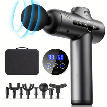 Massage Gun Fascia Deep Muscle Relax Body Neck Massager