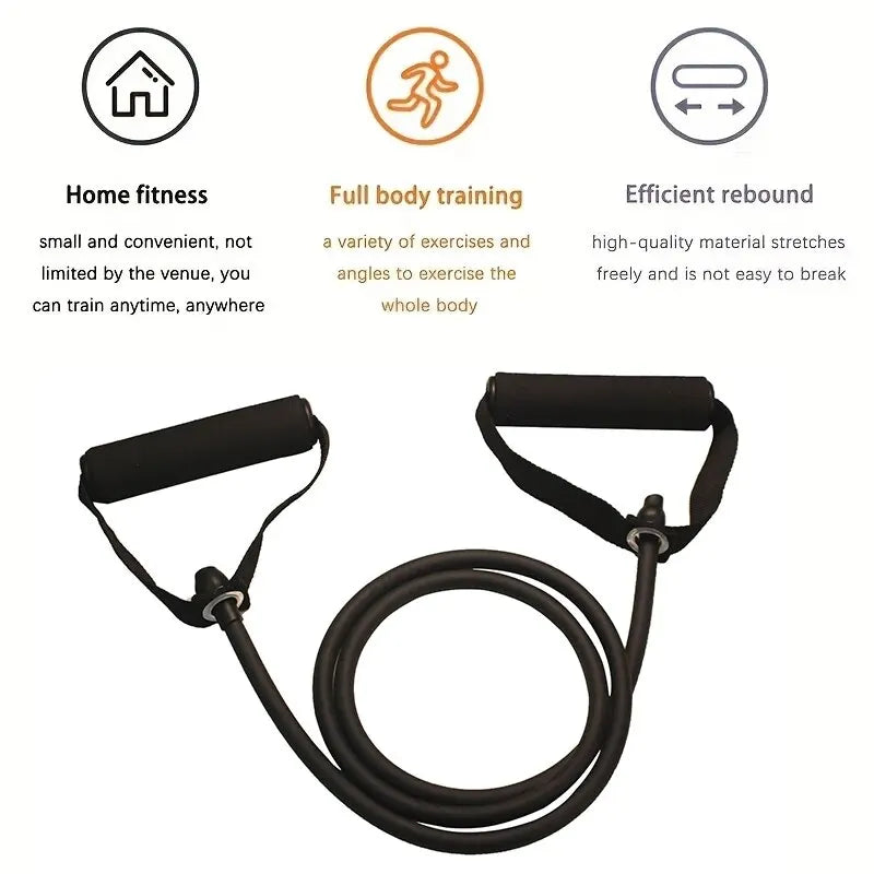 Resistance Bands with Handles Set - Premium Home Gym Strength Training Tubes for Men & Women, Comprehensive Fitness Workout Equipment