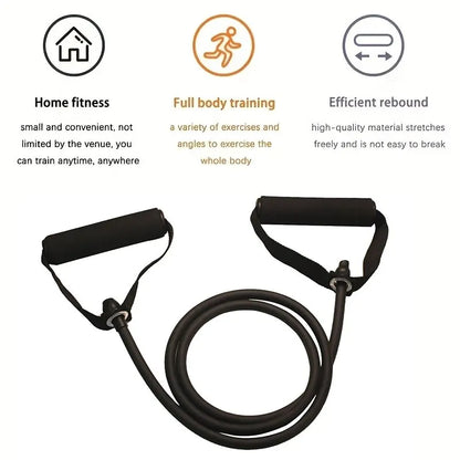 Resistance Bands with Handles Set - Premium Home Gym Strength Training Tubes for Men & Women, Comprehensive Fitness Workout Equipment