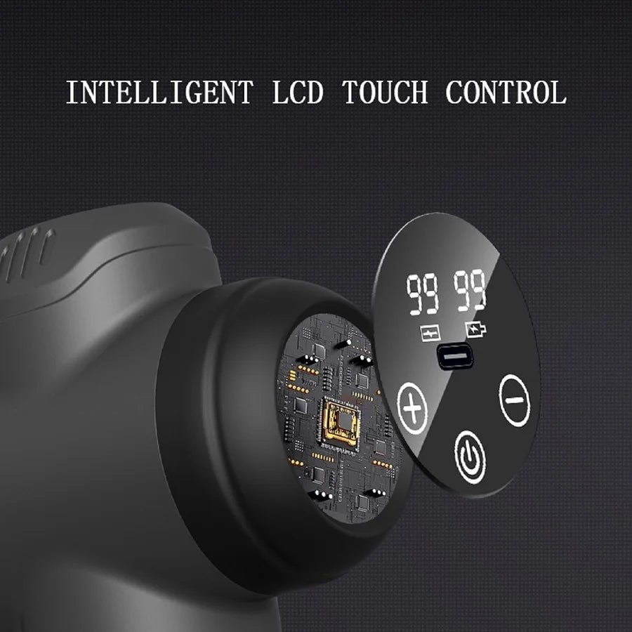 Massage Gun Fascia Deep Muscle Relax Body Neck Massager