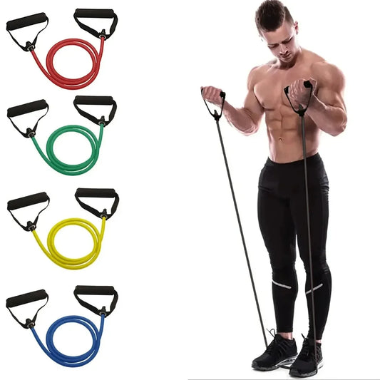 Resistance Bands with Handles Set - Premium Home Gym Strength Training Tubes for Men & Women, Comprehensive Fitness Workout Equipment