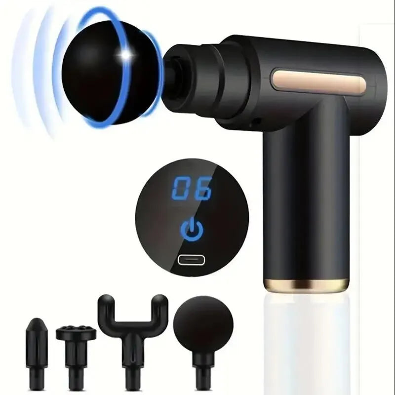 Massage Gun Fascia Deep Muscle Relax Body Neck Massager